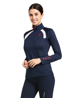 Ariat Ladies SunStopper 2.0 Baselayer Long Sleeve Shirt - Heads To Tails  Horseware