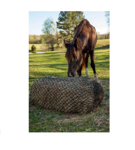 Texas Haynet Square Bale Hay Net
with cute little horse