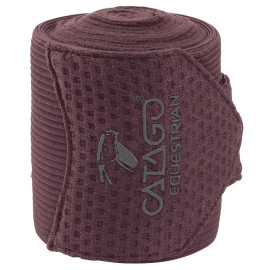 CATAGO FIR-Tech Polo Bandages plum