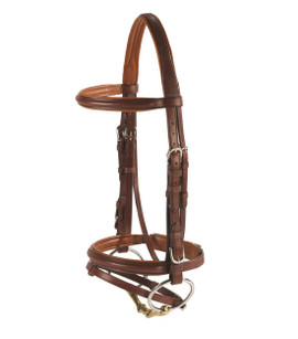 Vespucci Plain Raised Jump Bridle
Brown