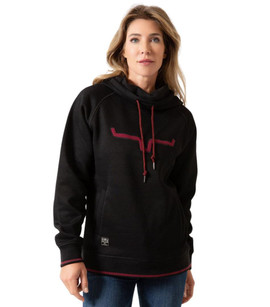 Kimes Ranch Two Scoops Hoodie BLACK front