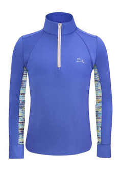 RJ Classics Sienna Jr 37.5 Training Shirt Baja Blue front