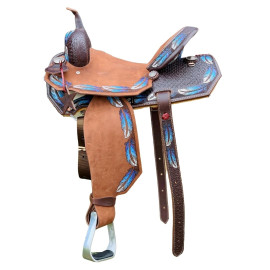 Alamo Saddlery Feather Barrel Saddle