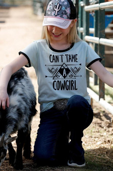 Cruel Girls Can't Tame A Cowgirl Tee