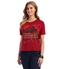 Ariat Cowgirl Canyon Tee front