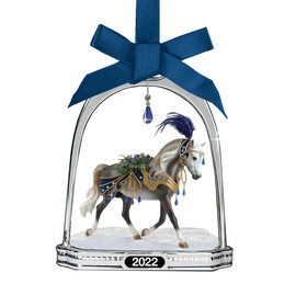 Breyer Snowbird Holiday Horse Stirrup Ornament 