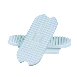 Centaur Fillis Iron Stirrup Pads white