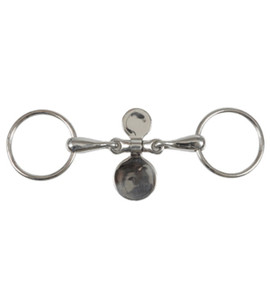 Butterfly Spoon Ring Snaffle Bit