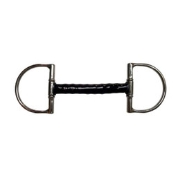 English Dee Snaffle Bit With Hooks MB 32-3 Mouth 5