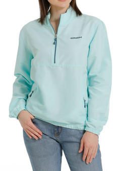 Ladies Cinch Windbreaker front