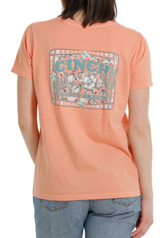 Ladies Cinch Rodeo Brand Tee back