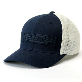 Cinch FlexFit Navy Trucker Hat side