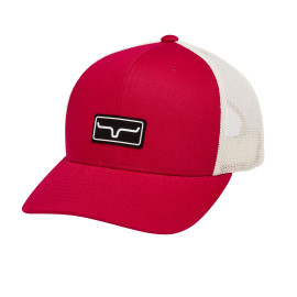 Kimes Ranch Team Pro Trucker Hat RED side