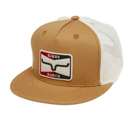 Kimes Ranch Sparky Trucker Hat BROWN side