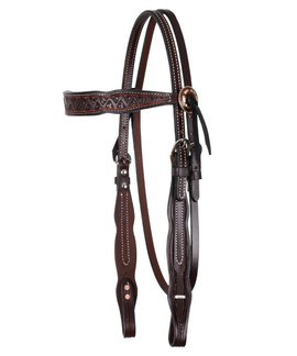 Circle Y Bluestem QC Brow Headstall 