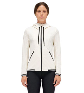 Cavalleria Toscana Perforated Zip Hooded Softshell