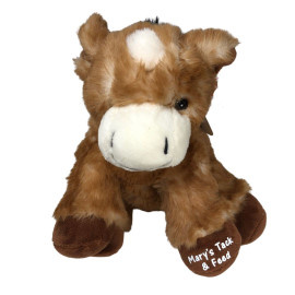 Mary's Plush Brown Horse