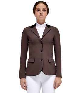 Cavalleria Toscana Zip Riding Jacket Dk Choco FRONT