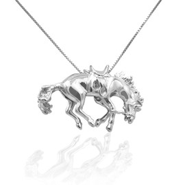 Kelly Herd Bucking Bronc Pendant