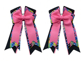 Belle & Bow Equestrian Bows GRAFFITI