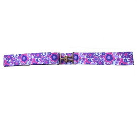 Belle & Bow 1.5" Elastic Belt FLOWER POWER