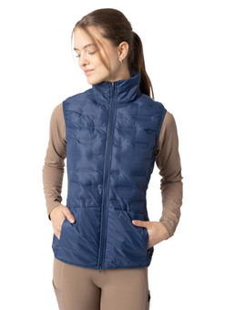 Horze Adela Quilted Vest FRONT rider