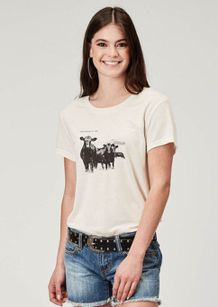 Roper Novelty Cow Tee FRONT