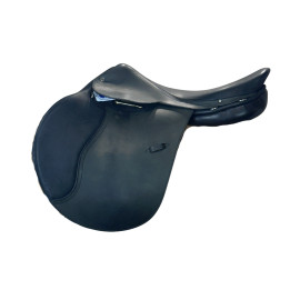 Used Hermes Close Contact Jump Saddle left side