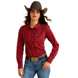 Ariat Kirby Stretch Brands Print Shirt FRONT