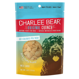 Charlee Bear Original Crunch Dog Treats 6-oz