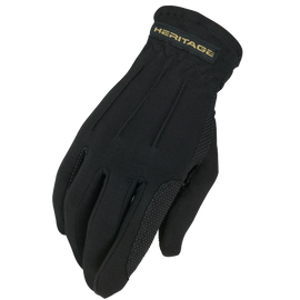 Heritage Power Grip Riding Gloves top