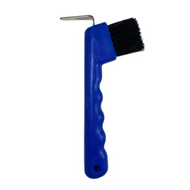 Hoof Pick with Brush BLUE