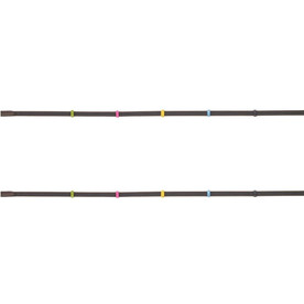 Camelot Rainbow Stop Anti-Slip Pony Reins