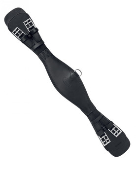 Prestige Dressage Girth with Elastic  Black