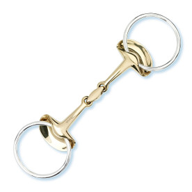 Stübben Golden Wings Double Jointed Loose Ring Snaffle