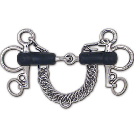 Tom Thumb Jointed Rubber Pelham