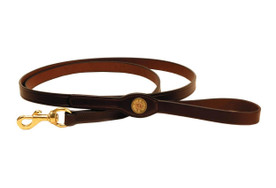 Tory Leather Shot Shell Leather Leash - 6 FT