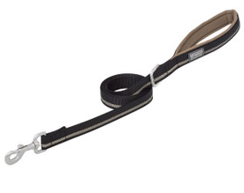 Terrain DOG Reflective Nylon Leash 3/4" x 4' BLACK