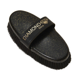 HAAS Diamond Diva Brush black glitter horse brush