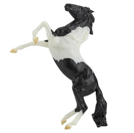Breyer Black Pinto Rearing Mustang