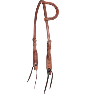 Martin Saddlery Copper Dots Rope 1-Ear Headstall
Chestnut roughout