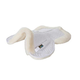 Fleeceworks Pony Therawool Rolled Edge Half Pad FRONT