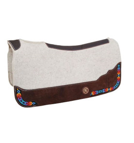 Reinsman Limited Edition Apex Square Wool Pad with Bead Inlays