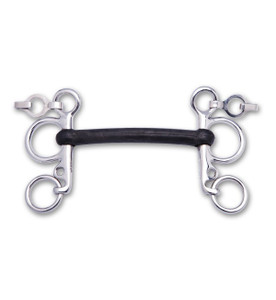 Stubben Rubber Mullen Mouth Pelham 