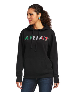 Ariat Women's REAL Mexico Hoodie front