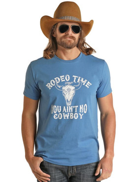 Rock & Roll Denim Rodeo Time Tee front