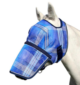 Kensington Fly Mask with Removable Nose 181 Kentucky Blue