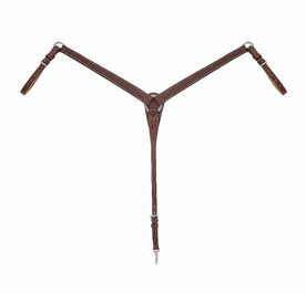 Weaver Basin Cowboy Tapered Breast Collar brown