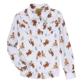 Girls Wrangler Western Riding Shirt