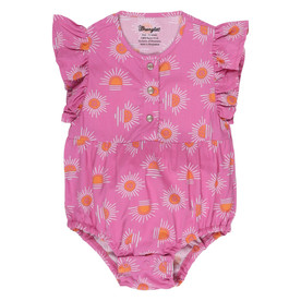 Baby Wrangler Ruffle Sleeve Onesie